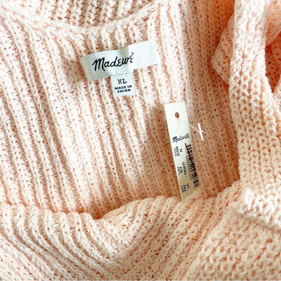 Madewell Monterey Sweater Tank XL NWT - Picture 9 of 9